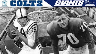 The GREATEST Game Ever Played! (Colts vs. Giants, 1958 NFL Championship)