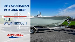 SUPER CLEAN 2017 SPORTSMAN 19 ISLAND REEF