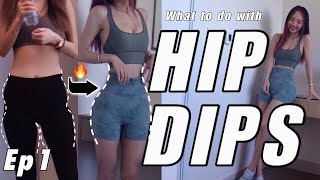 Ep1) Hip Dips Workout | 3 weeks Hourglass Beginner Challenge | Best Side Booty exercise /OppServe