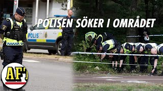 Efter dödsskjutningen i Göteborg: Polisen söker i området