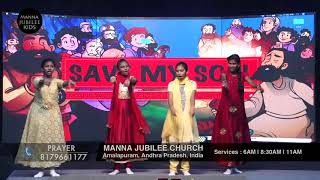 New Telugu Christian Kids Action Songs 2020 | Manna Jubilee Kids
