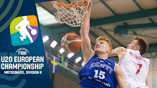 Georgia v Estonia - Full Game - FIBA U20 European Championship Division B 2019