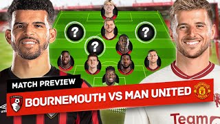 Mason Mount To Start? Bournemouth vs Man United Tactical Preview