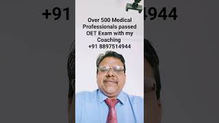 Best OET Online Prep for Doctors , Nurses \u0026 others | Over 500 success stories so far | contact us