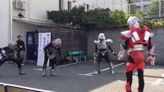 2014.9.7 神戸芸工大 特殊造形部KDUヒーローズ ヒーローショー