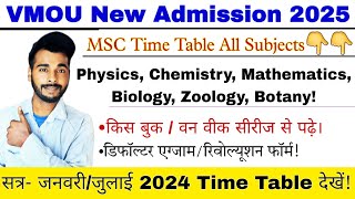 VMOU Kota New admission start january 2025 शुरू l vmou Semester प्रणाली lagu / Admit Card Download