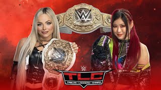 TLC LIV MORGAN VS IYO SKY WOMENS WORLD CHAMPIONSHIP