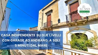 Casa indipendente su due livelli con garage ad Andrano, a soli 5 minuti dal mare