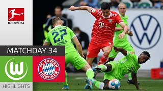 VfL Wolfsburg - FC Bayern München 2-2 | Highlights | Matchday 34 – Bundesliga 2021/22