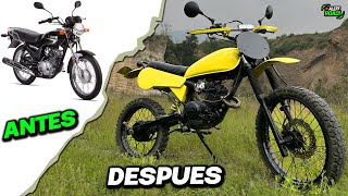 YAMAHA YBR 125 | 🔥FULL MODIFICADA🔥| HISTORIA DE INICIO A FIN !!!