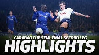 HIGHLIGHTS | Chelsea 2-1 Spurs (2-2 on agg, 4-2 on pens) | Carabao Cup semi-final second leg
