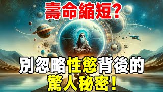 欲望如何悄悄左右你的壽命，天癸能量竟影響生命的四大階段，真相令人震驚！【知心老人社】