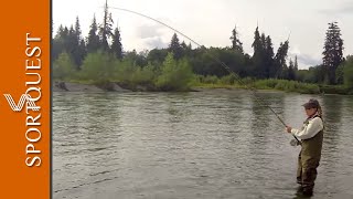 Fly Fishing for Salmon at Kalum River Lodge, Canada 🇳🇴