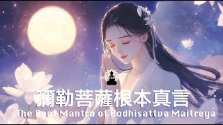 開啟未來的覺悟 成為更好的自己｜彌勒菩薩根本真言 The Root Mantra of Maitreya Bodhisattva