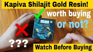 Kapiva Shilajit Gold Resin Review | Shilajit Ke Fayde Hindi Me | How To Use Kapiva Shilajit Gold