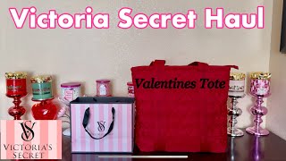 NEW VICTORIA SECRET VALENTINE TOTE BAG // VICTORIA SECRET HAUL