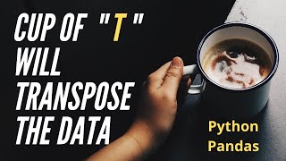 Python Pandas: Transpose Data | Data Manipulation #python #pandas