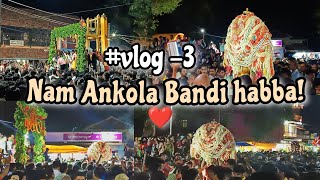 Nam Ankola Bandi habba!❤️ #kannada #youtube #festival #explorepage #ankola #uttarakannada #vlog