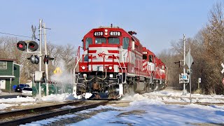 WSOR T006 Screams Through McFarland, WI with WAMX 4170 Leading