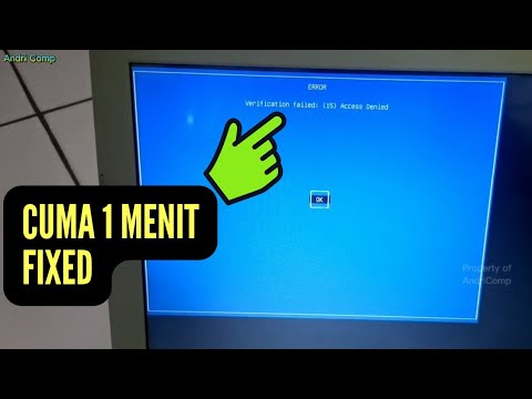 Mengatasi Error Verification Failed: (15) Access Denied - YouTube