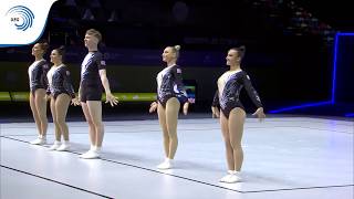 Great Britain - 2019 Aerobics Europeans, group final