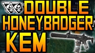 Double KEM Strike w/ Honey Badger in HARDCORE! (Call of Duty Ghost: Gameplay/Commentary)