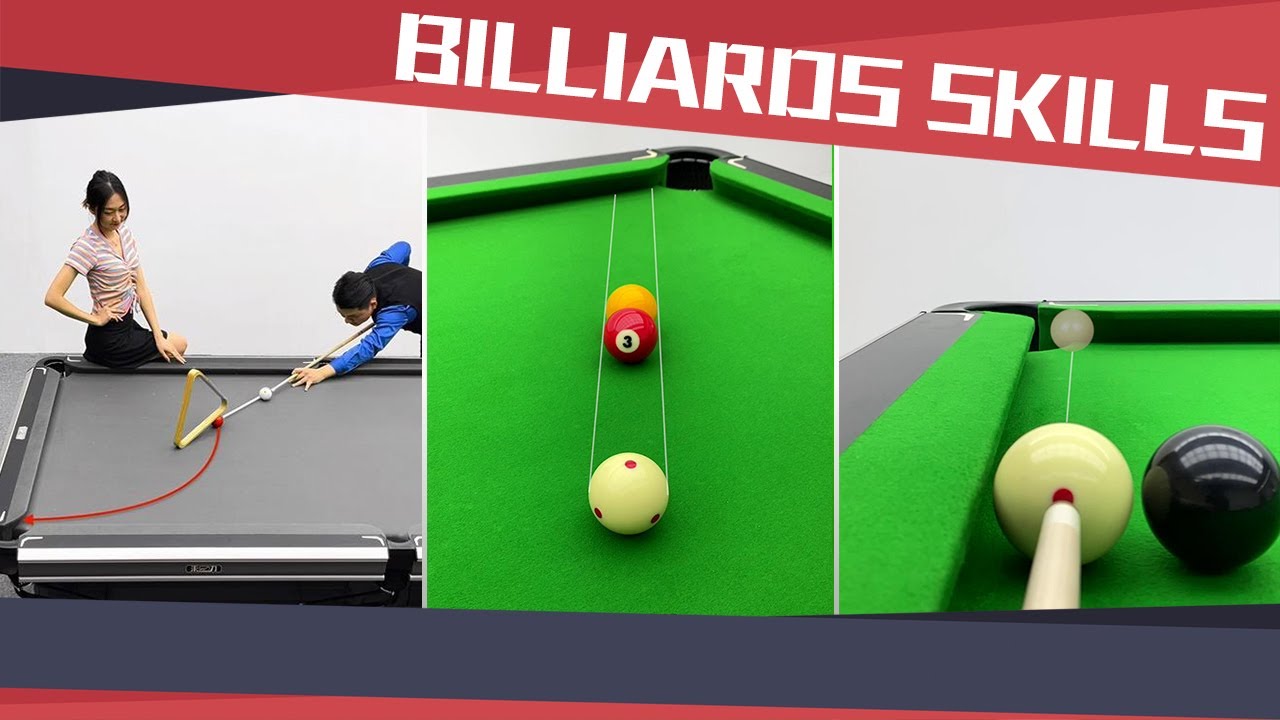 Billiards Teaching, 7 Practical Skills, A Must See For Beginners To ...