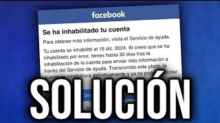 La VERDADERA Razón por la que FACEBOOK inhabilito tú cuenta y cómo RECUPERARLA ¡GUIA COMPLETA!