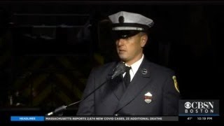 Worcester Honors Fallen Firefighter Lt. Jason Menard