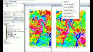 Geosoft - Calculating RTP, Horizontal and Vertical Derivatives