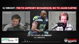 Former Seahawks LB KJ Wright on QB Anthony Richardson \u0026 Jalen Carter