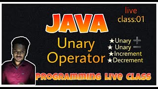 Java Bangla Tutorials 10: Unary Operator