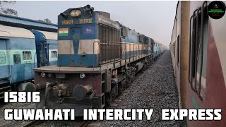 15816 Guwahati Intercity Express (DKGN-GHY) skipping Khandikar form of WDM-3D || Indian Railways ||