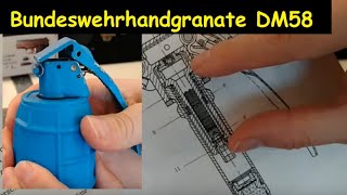 DM58 Übungshandgranate der Bundeswehr und des Bundesgrenzschutz