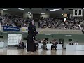 71st all japan kendo champs qf1 suzuki vs. hoshiko 第71回全日本剣道選手権大会　準々決勝1　鈴木　対　星子 kendo world