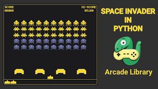 Space Invaders in Python - Arcade (Beginner Tutorial)