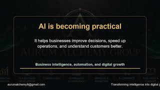 AI for Smarter Business | Aurum Alchemy Group