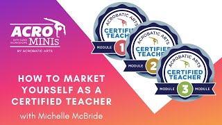 Weekly Mini Ep Twenty Seven: How to market yourself as a certified teacher with Michelle McBride