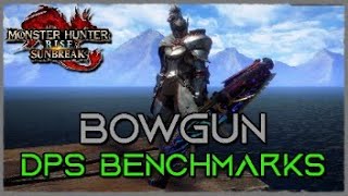 [MHR:S] Bowgun Damage Benchmarks | Raw Ammunition