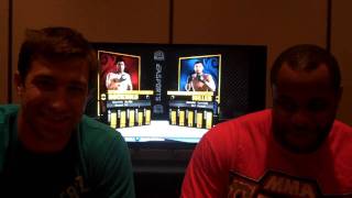 StrikeForce Fighters Luke Rockhold and Daniel Cormier discuss their EA SPORTS MMA Battles