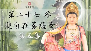 華嚴教海 | 《善財童子53參》第27參 觀自在菩薩章 |  第 5 集