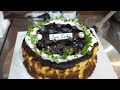 궁극의 꾸덕함으로 대박터진 최고의 과일 바스크 치즈케이크 best fluffy spanish fruit basque cheesecake making korean dessert