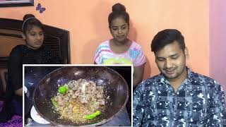 Indian reaction to Famous Street Food Karachi Pakistan | Biryani, karahi, Chapli kabab, Mutton