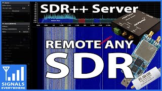 SDR++ Server | Remote RTL-SDR SDRPlay LimeSDR AirSpy and More! | Raspberry Pi and Windows Setup Tut