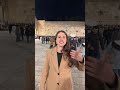 ao vivo do muro das lamentaÇÕes israel com aline