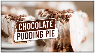 No Bake Chocolate Pudding Pie