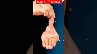 New Amazing Finger Rubber Band Magic || Trick Tutorial Challenge || #shorts #viral #trending #magic