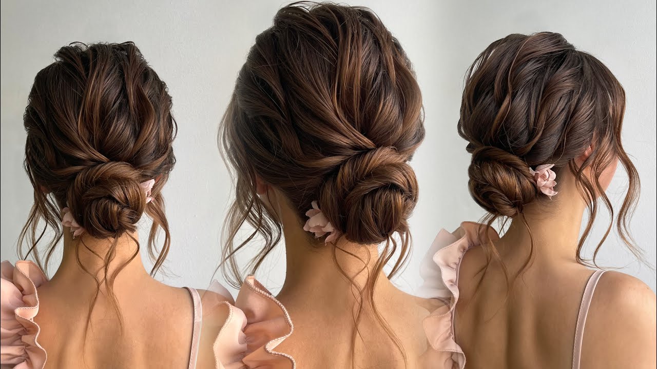 Wedding Low Bun Tutorial Beachweddingtips