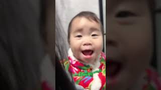 妈妈的小搭子，走哪跟哪…😂😂😂妈卡爸卡养娃宝典 人类幼崽成长计划