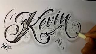 Dibujando Letras Chicanas Sullen Drawing Lettering Tattoo